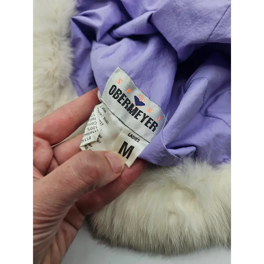 Obermeyer Lavender Fur-Lined Hat - Picture 6 of 7